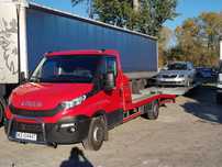 Wynajem autolawet laweta lawety autolawety Warszawa Iveco Kat B