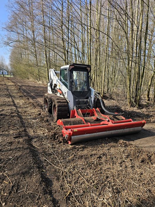 Mulczer leśny, mulczer wgłębny, karczowanie, oczyszczanie działek.