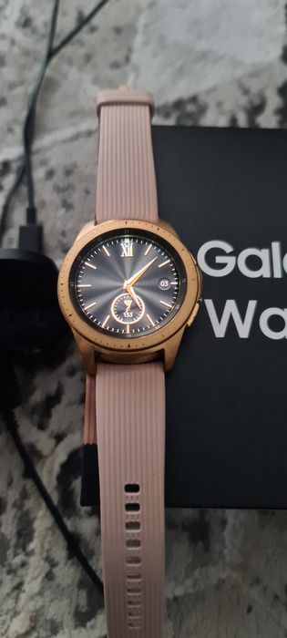Samsung galaxy watch 42mm złoty damski