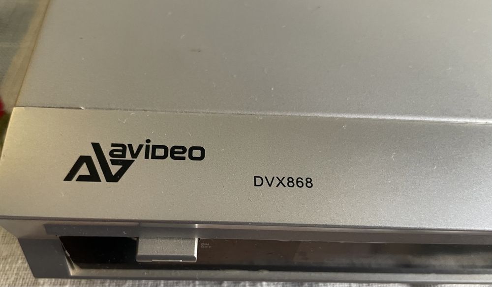 Leitor DVD AVideo DVX 868 a funcionar perfeitamente