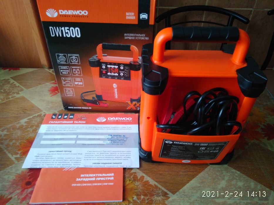 Зарядное устройство Daewoo DW 1500