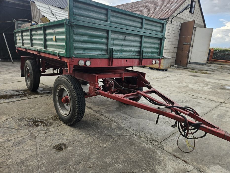Przyczepa rolnicza D-47A 4 tony 4t wywrot