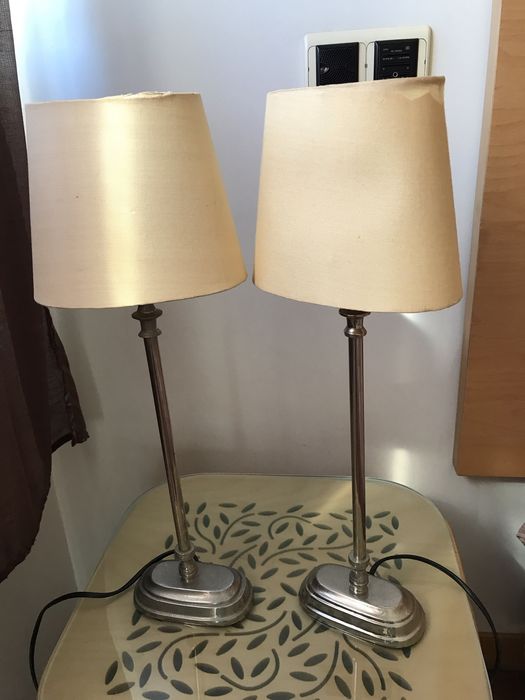 Par de candeeiros de mesa Zara Home