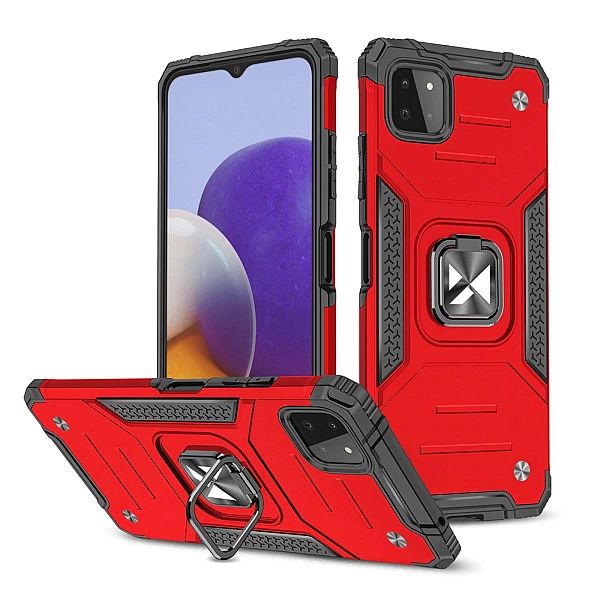Wozinsky Ring Armor pancerne hybrydowe etui pokrowiec + magnetyczny uc