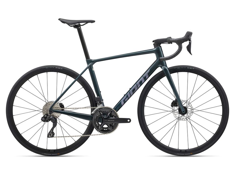 Giant TCR Advanced 1 PC Di2 M Asphalt Green Kolekcja 2025