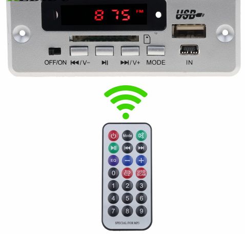 ‼️NEW‼️ Bluetooth 5.0 Декодер плеєр MP3/FM/USB/SD/AUX/FLAC Авто Модуль