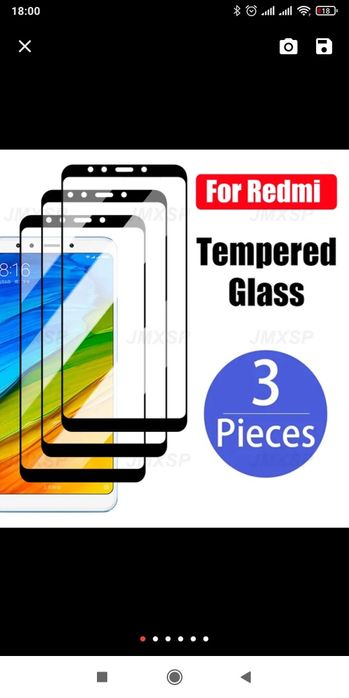 Продам 3 шт. за 100 гр.  стекло на Xiaomi Redmi Note 4x  и Ред ми 5