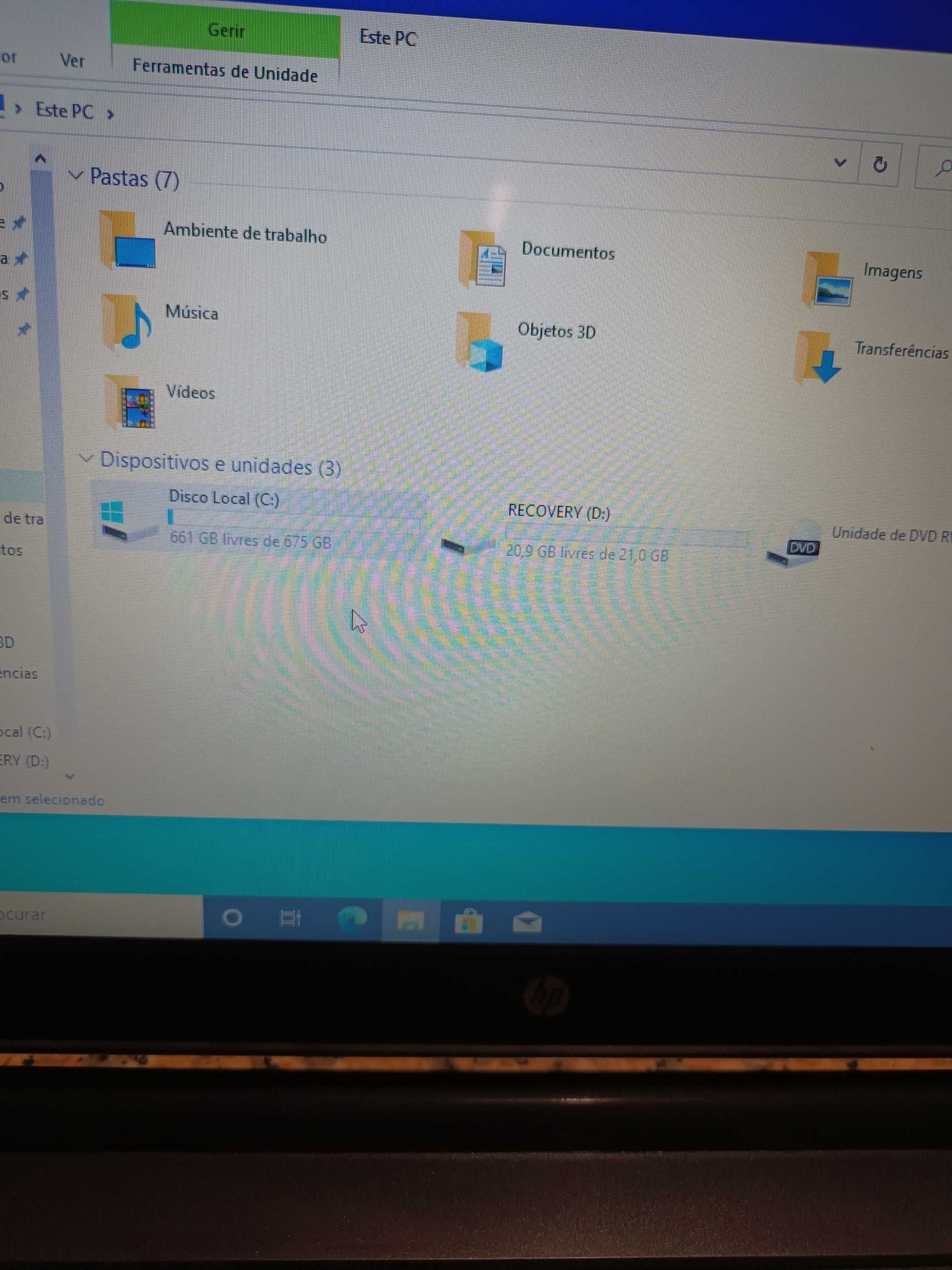 Vendo pc hp em bom estado