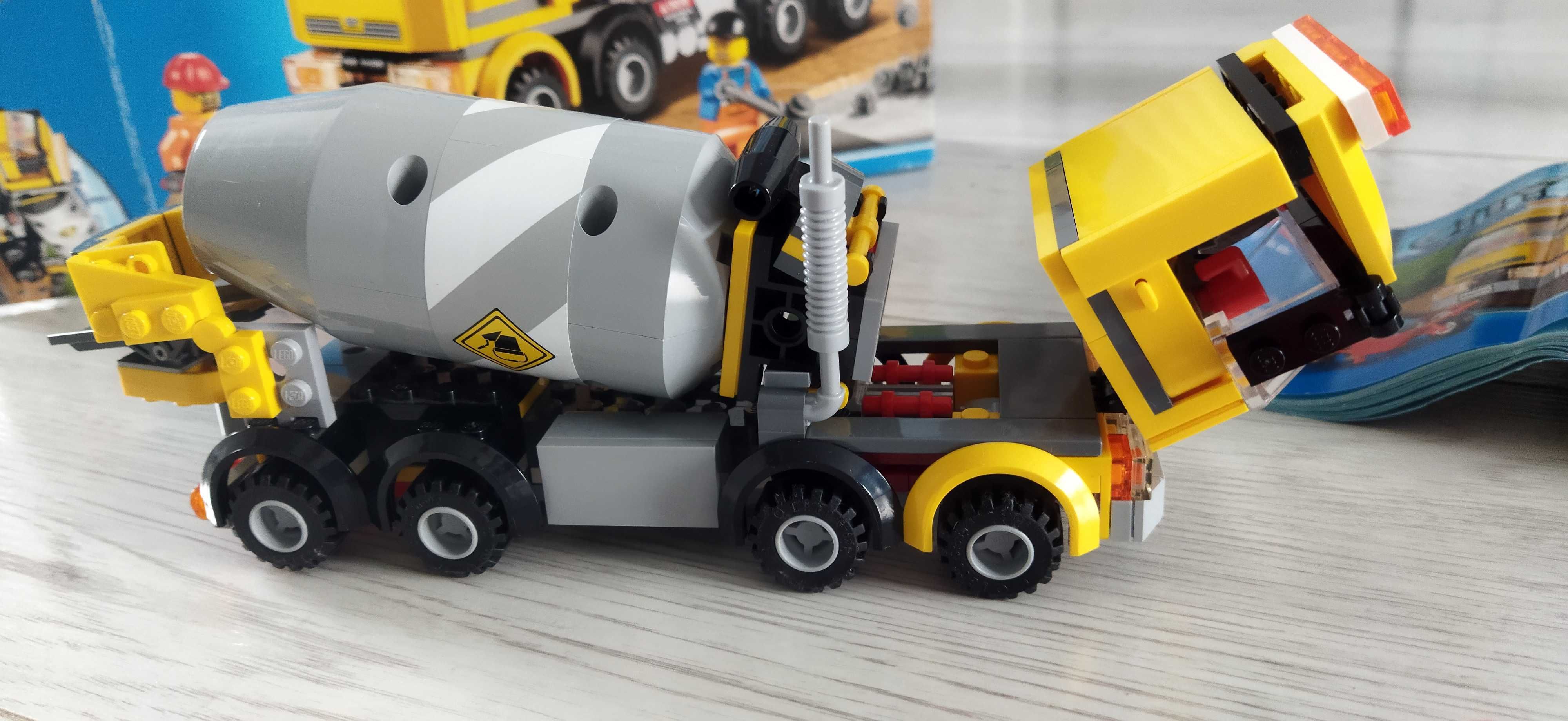 LEGO 60018 betoniarka + instrukcja + opakowanie