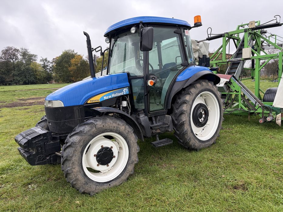 New Holland TD5020 biegi pełzające, idealny pod samolot do ogórków