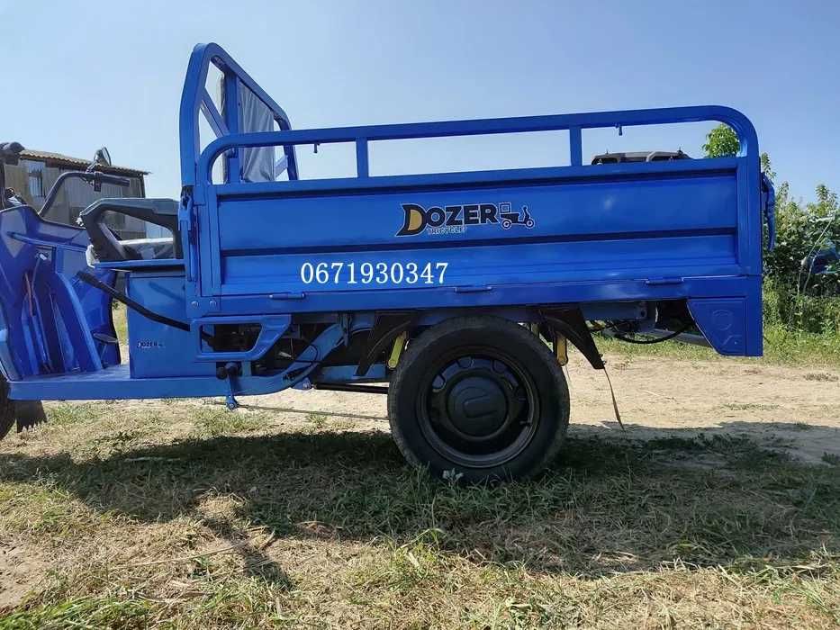 Електроцикл Dozer Model-2 Скутер Трицикл Дозер 1200W Кредит Доставка