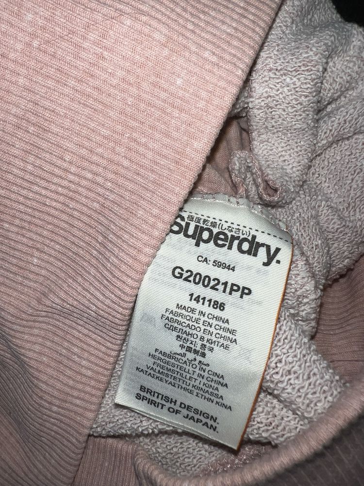 Bluza różowa SuperDry