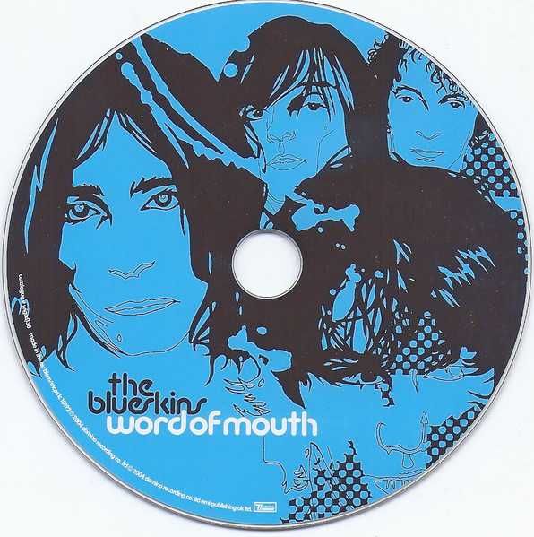 BLUESKINS cd World Of Mouth    indie blues rock   super