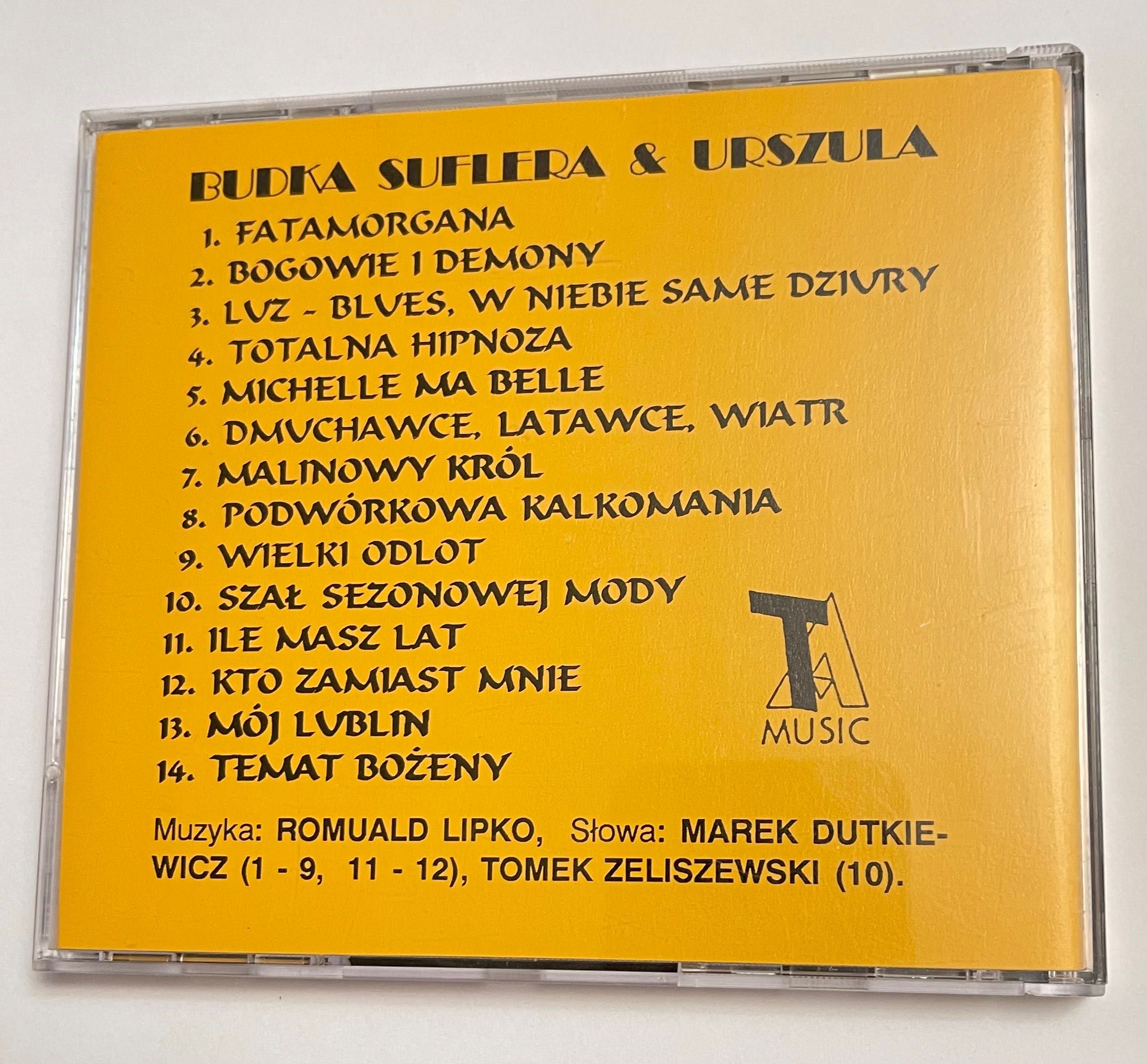 Urszula & Budka Suflera best of cd I wydanie USA
