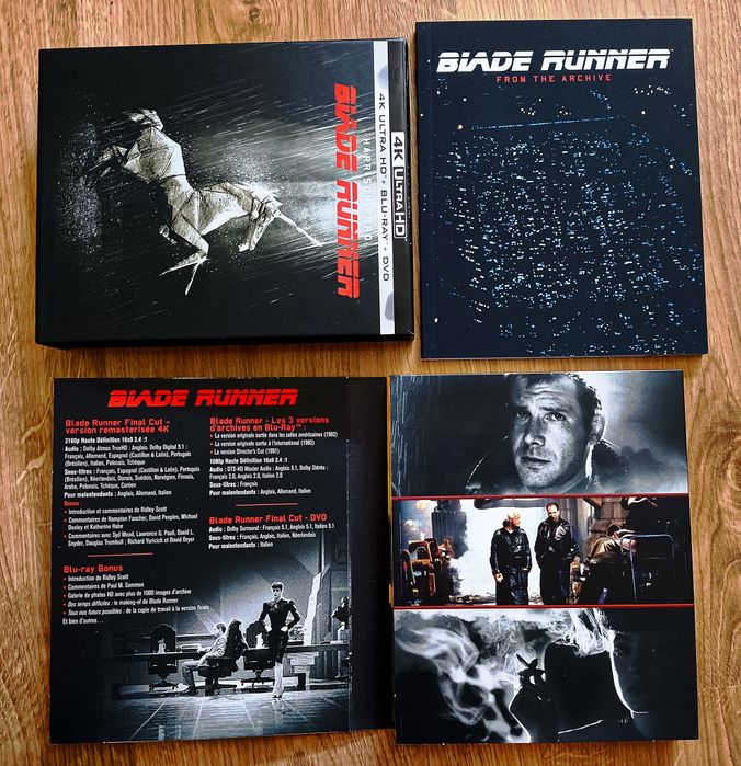 Blade Runner 4K UHD 35th Anniversary 4 Disc Collectors Edition