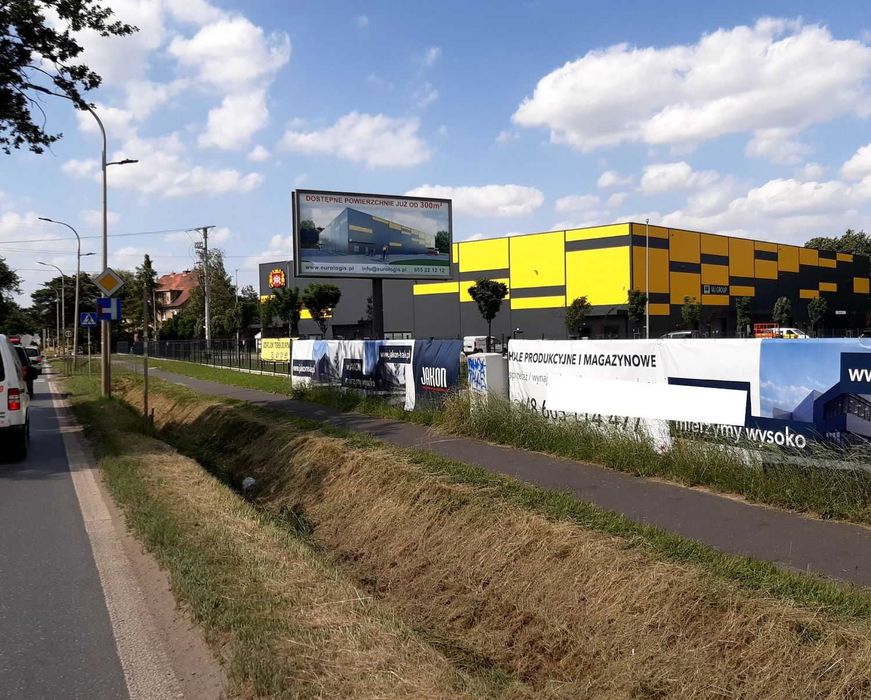 TABLICA reklamowa 6x3, BILLBOARD wolnostojący z MONTAŻEM