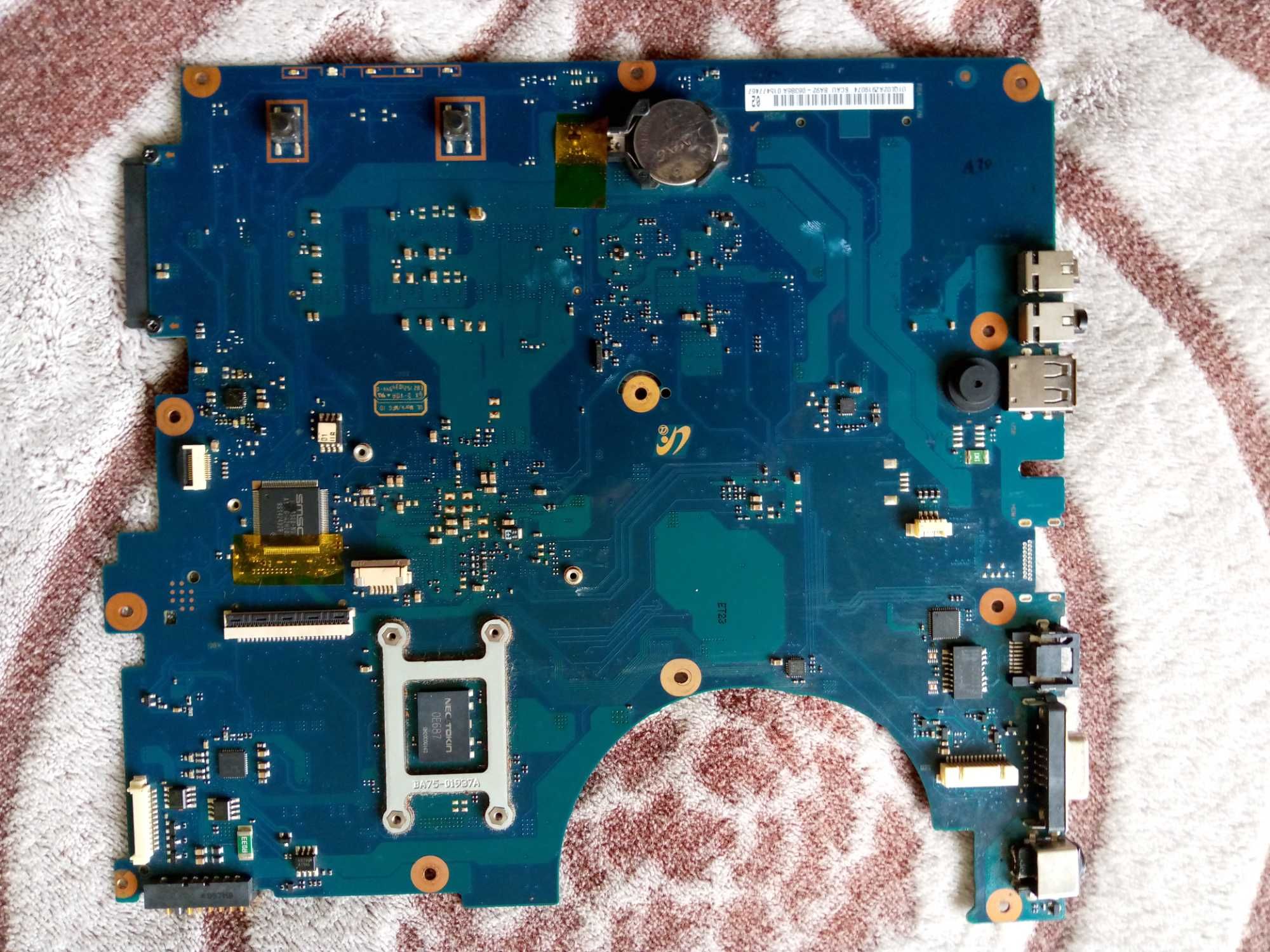 Maтеринская плата ноутбука samsung  SCALA-15UL(комплект)