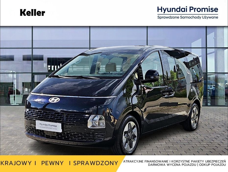 Hyundai Staria 1.6 T-GDI HEV 6AT 225KM/ SMART VIP / 9 OSOBOWA / Dealer Hyundai Keller