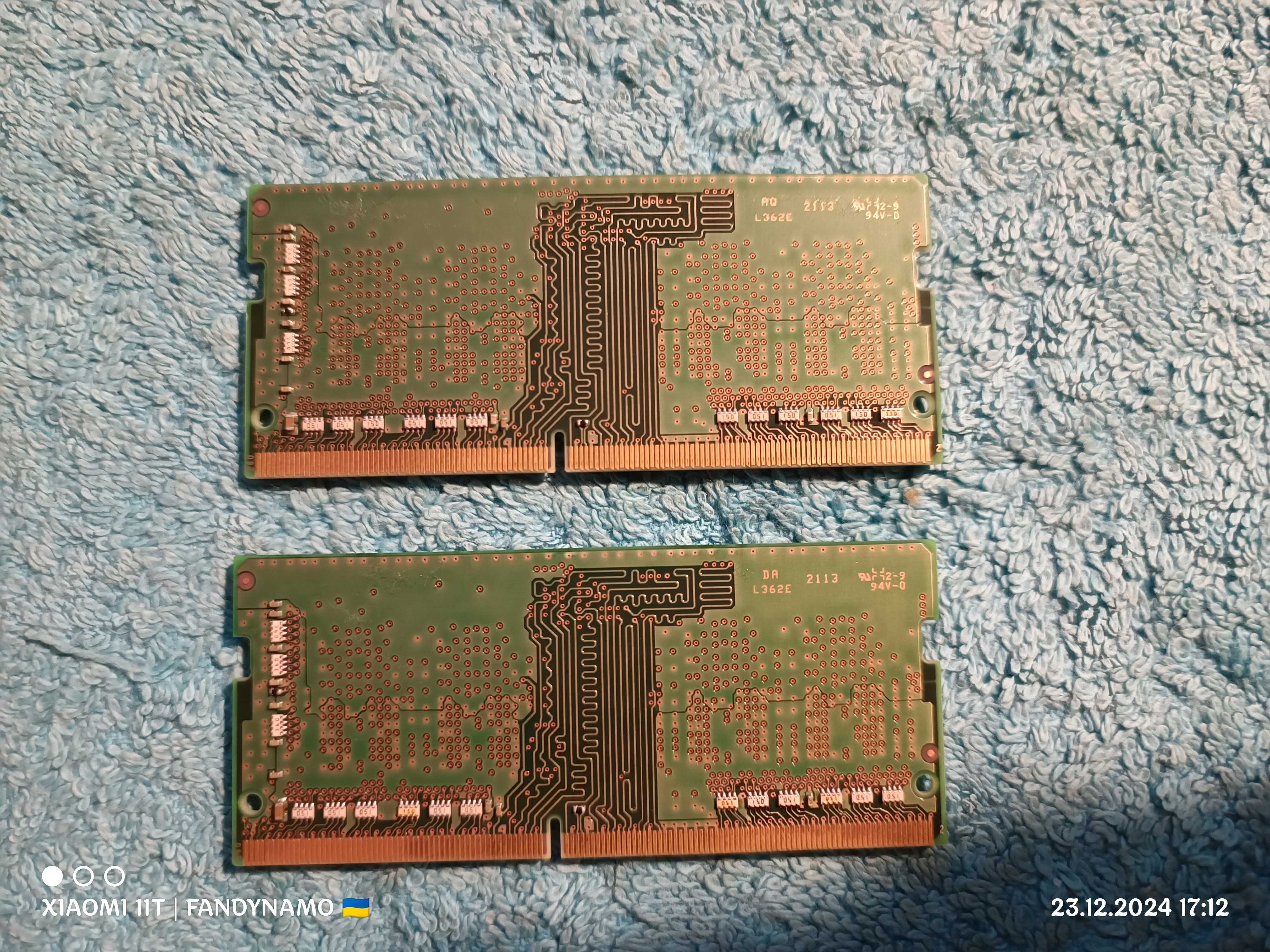 Оперативна памʼять Samsung 2X8 GB (16GB) SO-DIMM (M471A1G44AB0-CWE)