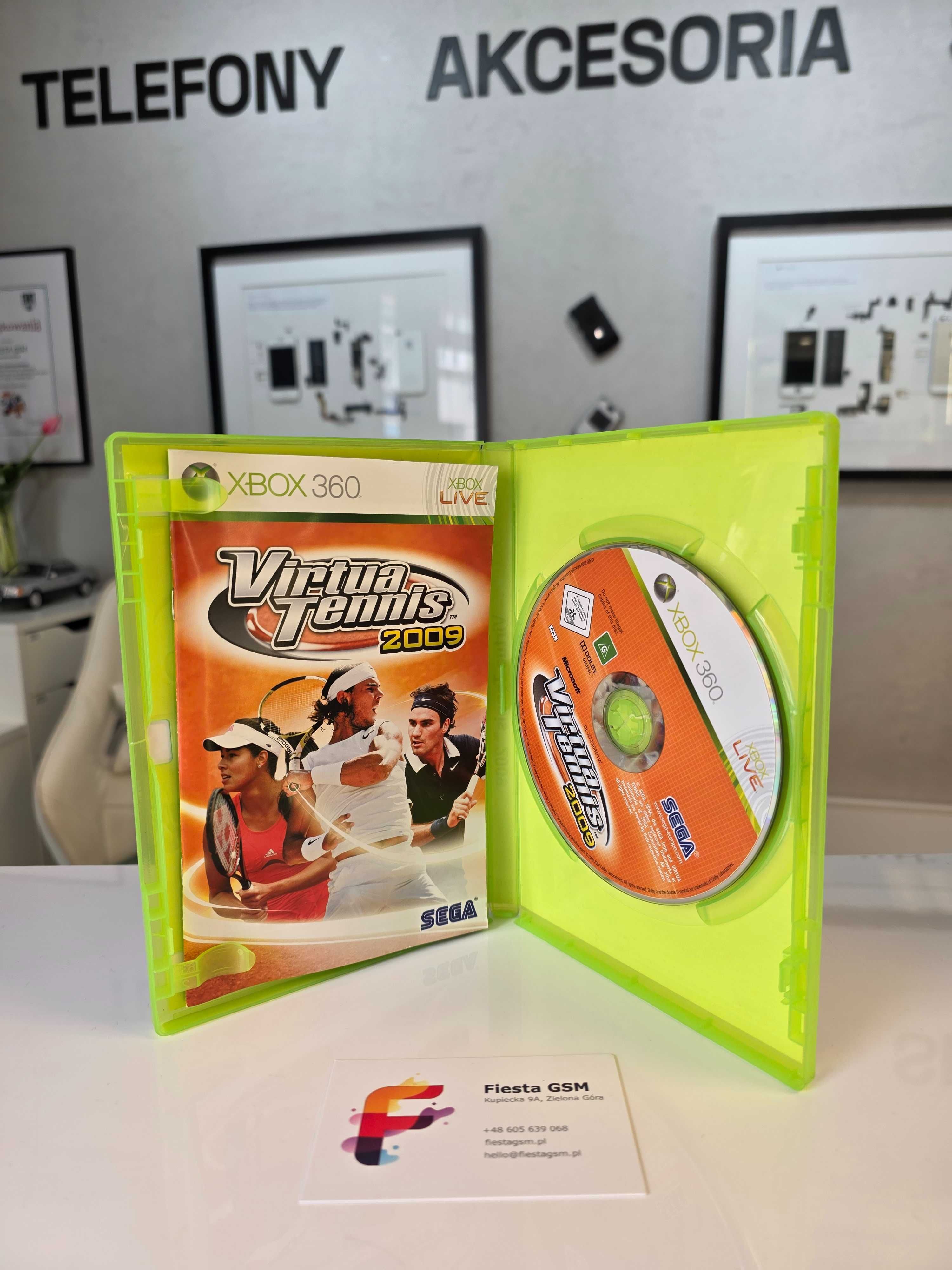 Gra na Xbox 360 - Virtua Tennis 2009.