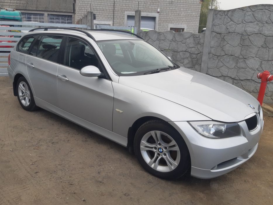 BMW E90 Titansilber części blacharskie mechaniczne silnik skrzynia