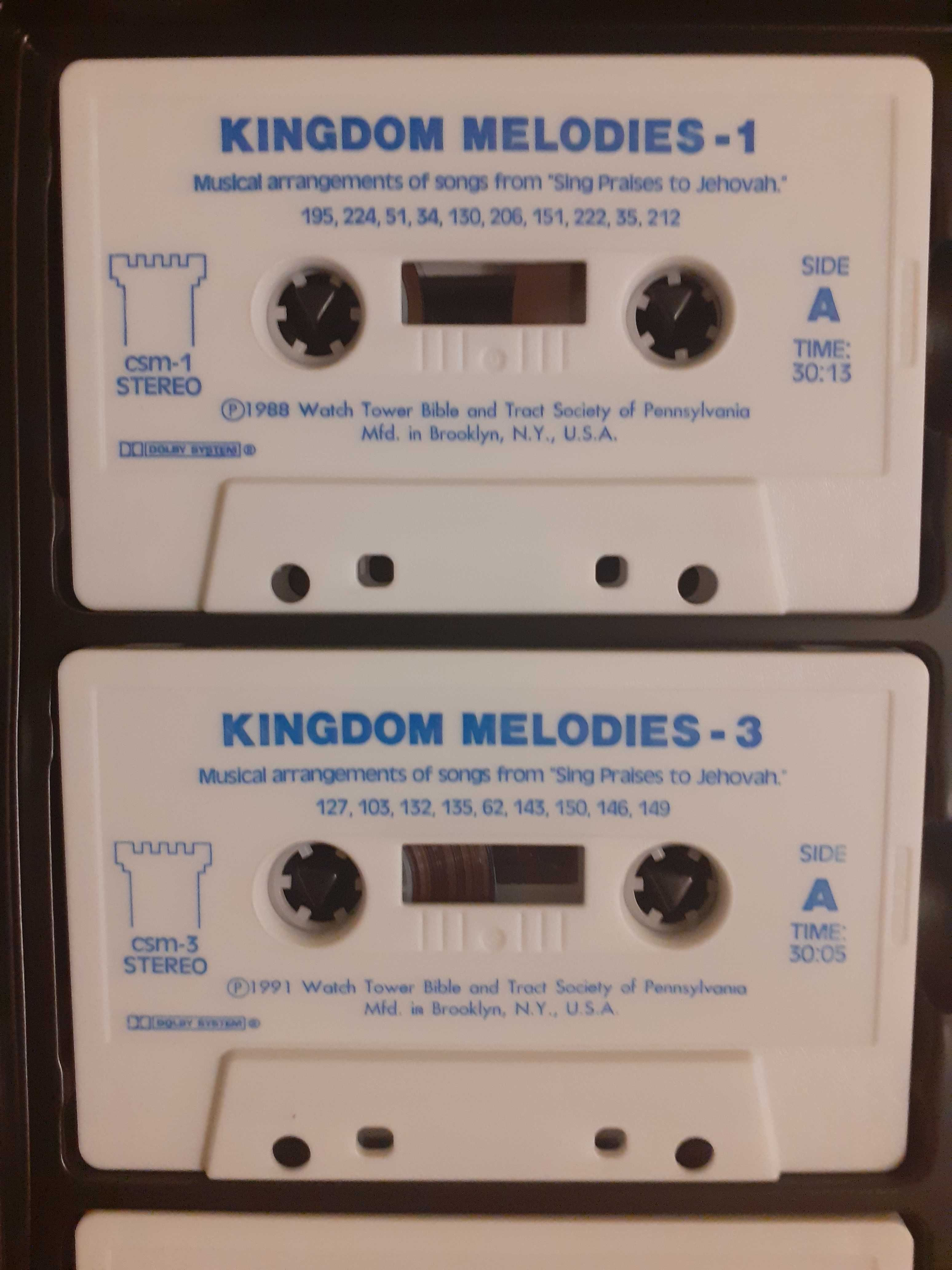 Набор,  аудио кассеты в папке Kingdom Melodies и Sing Praises
