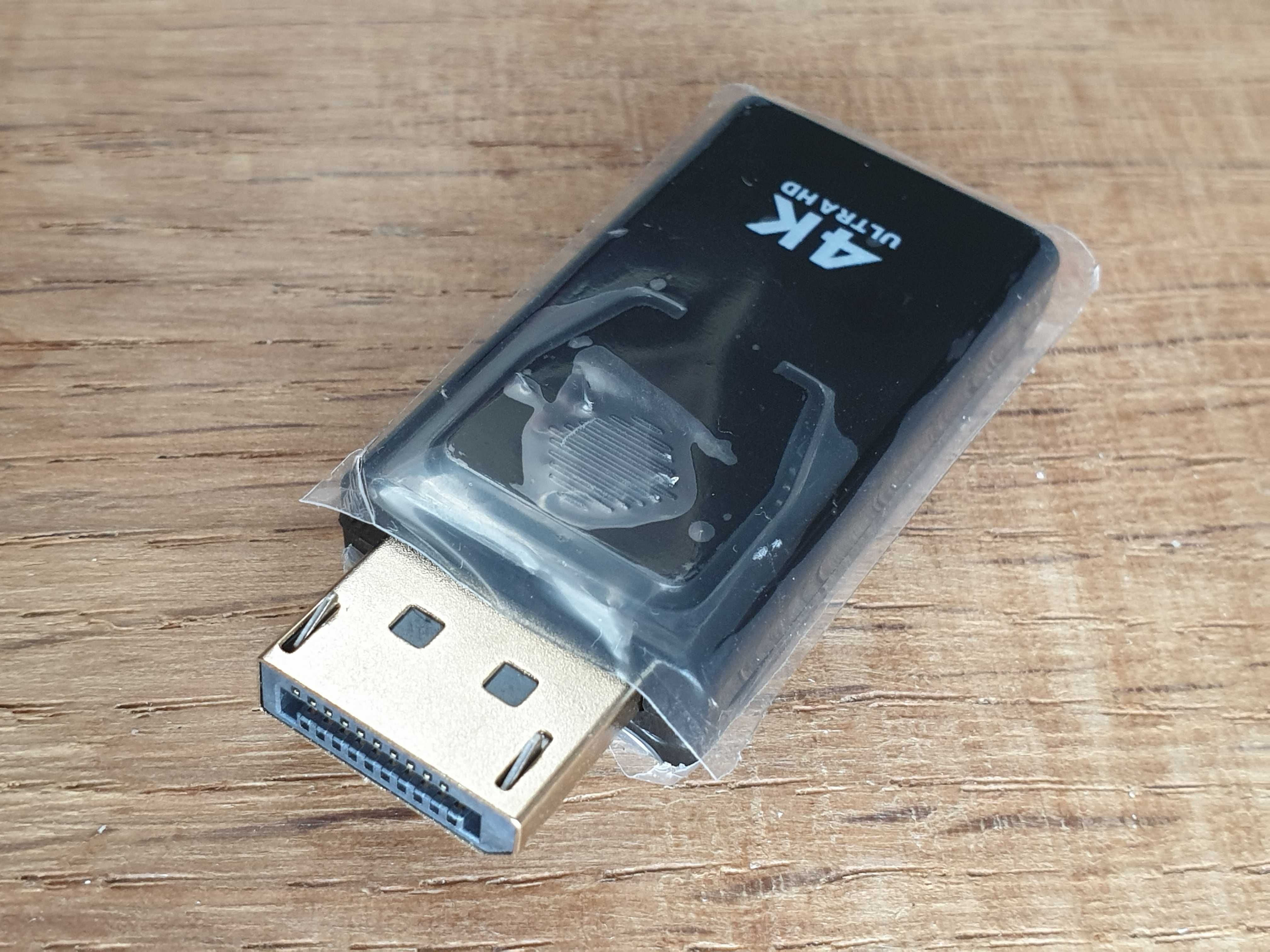 Переходник Display Port (DP) to HDMI, 4K, Ultra HD