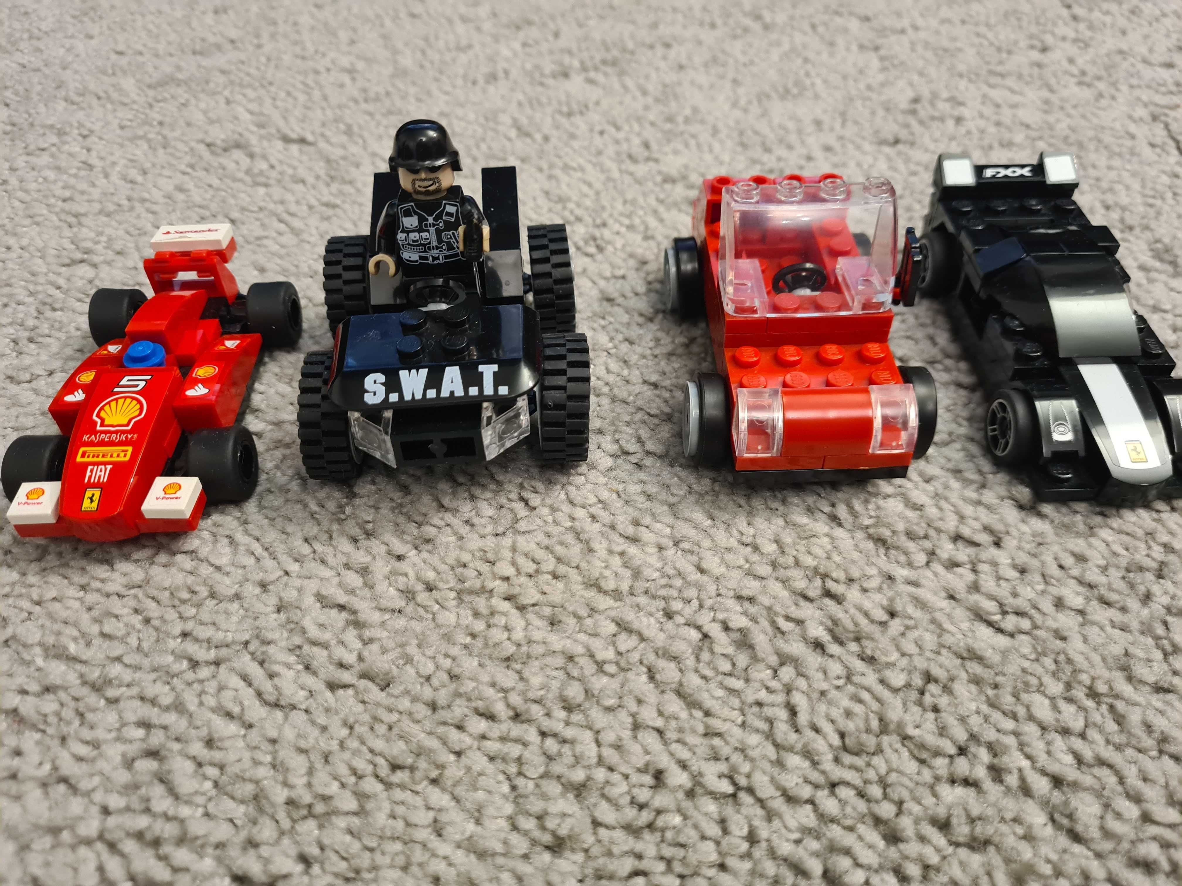 Zestaw klocki LEGO COBI samochód wyścigówka FERRARI LAMBORGINI S.W.A.T