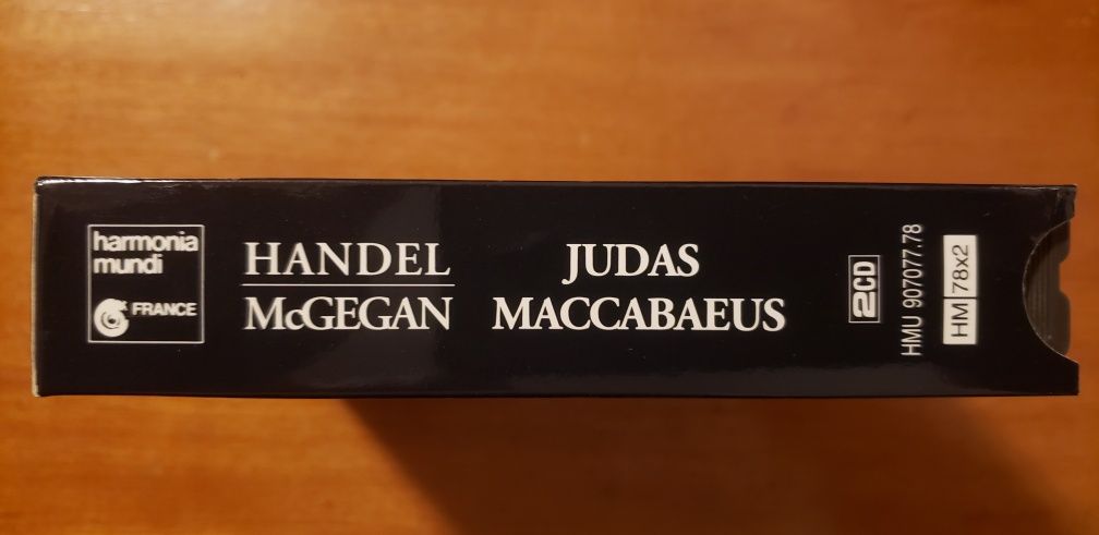 Handel: Judas Maccabaeus 2 CD + libreto