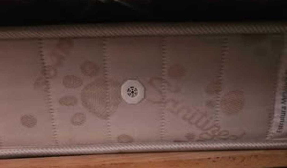 Cama/berco+colchão de molas 188×58cm