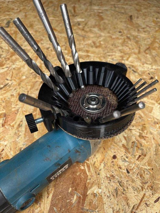 Точилка для сверл Кондуктор на болгарку 125мм Заточка сверл