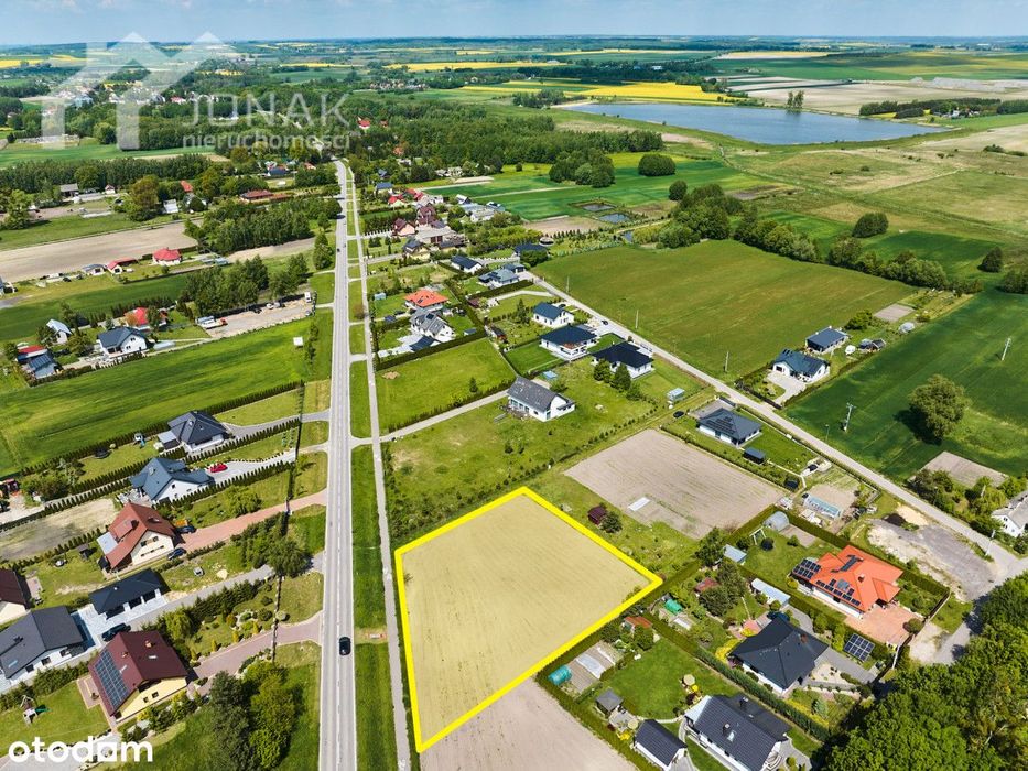 Działka budowlana 2475 m² Parypse–3,8 km od Chełma