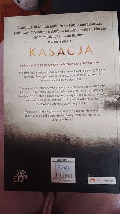 Kasacja Remigiusz Mróz