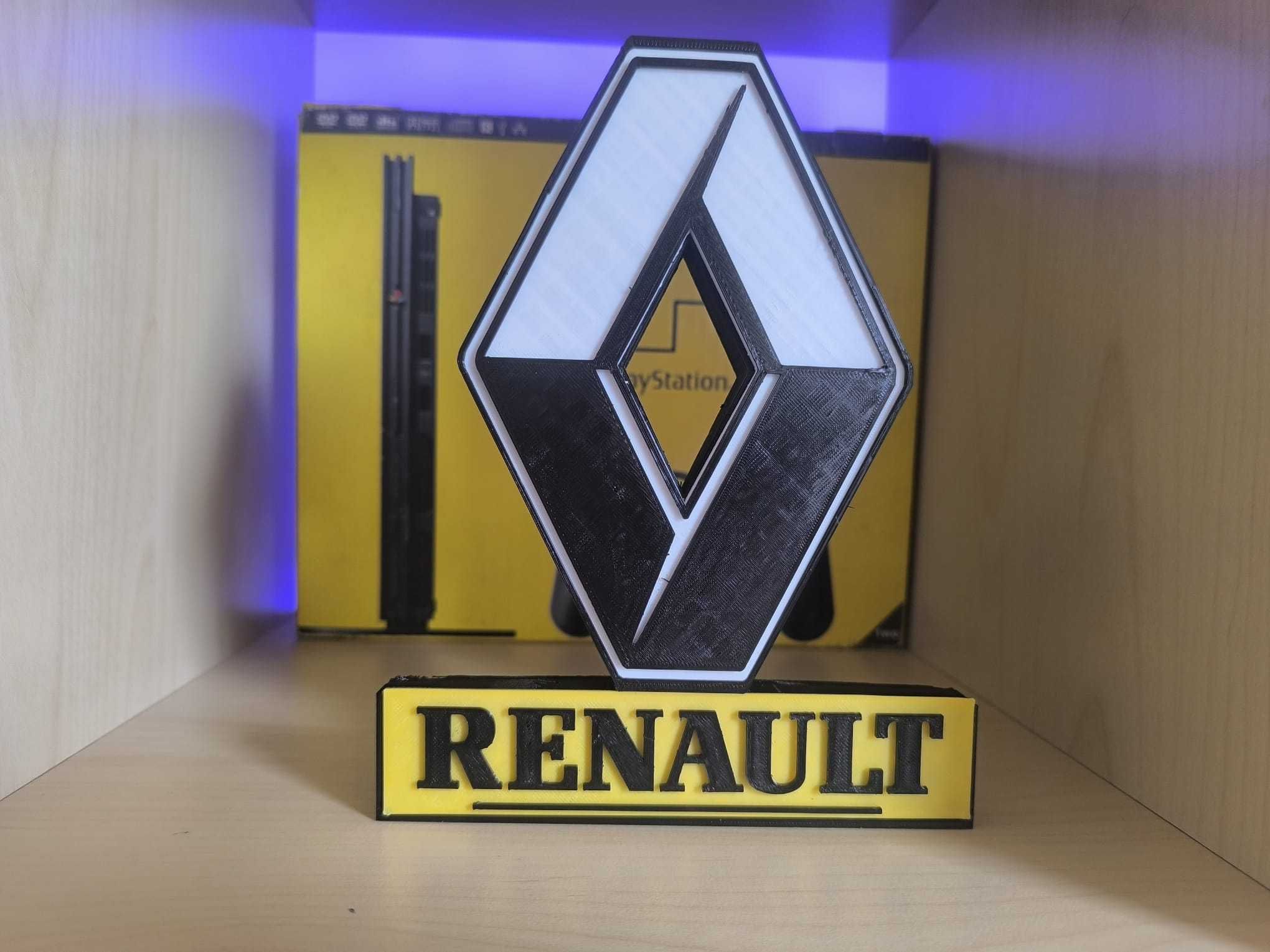 Luminária - Lightbox "Renault"