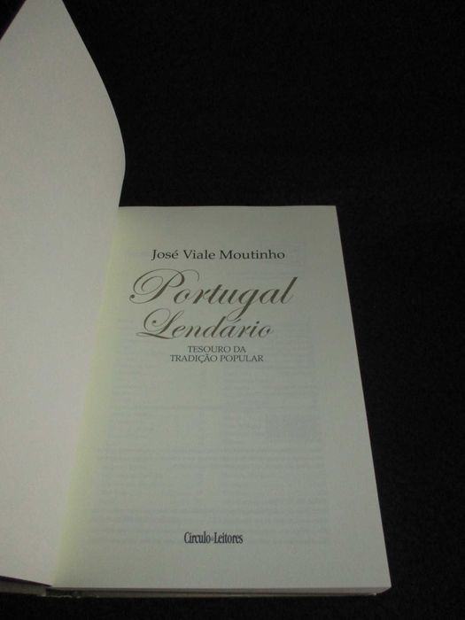 Livro Portugal Lendário Tesouro da Tradição Popular Viale Moutinho
