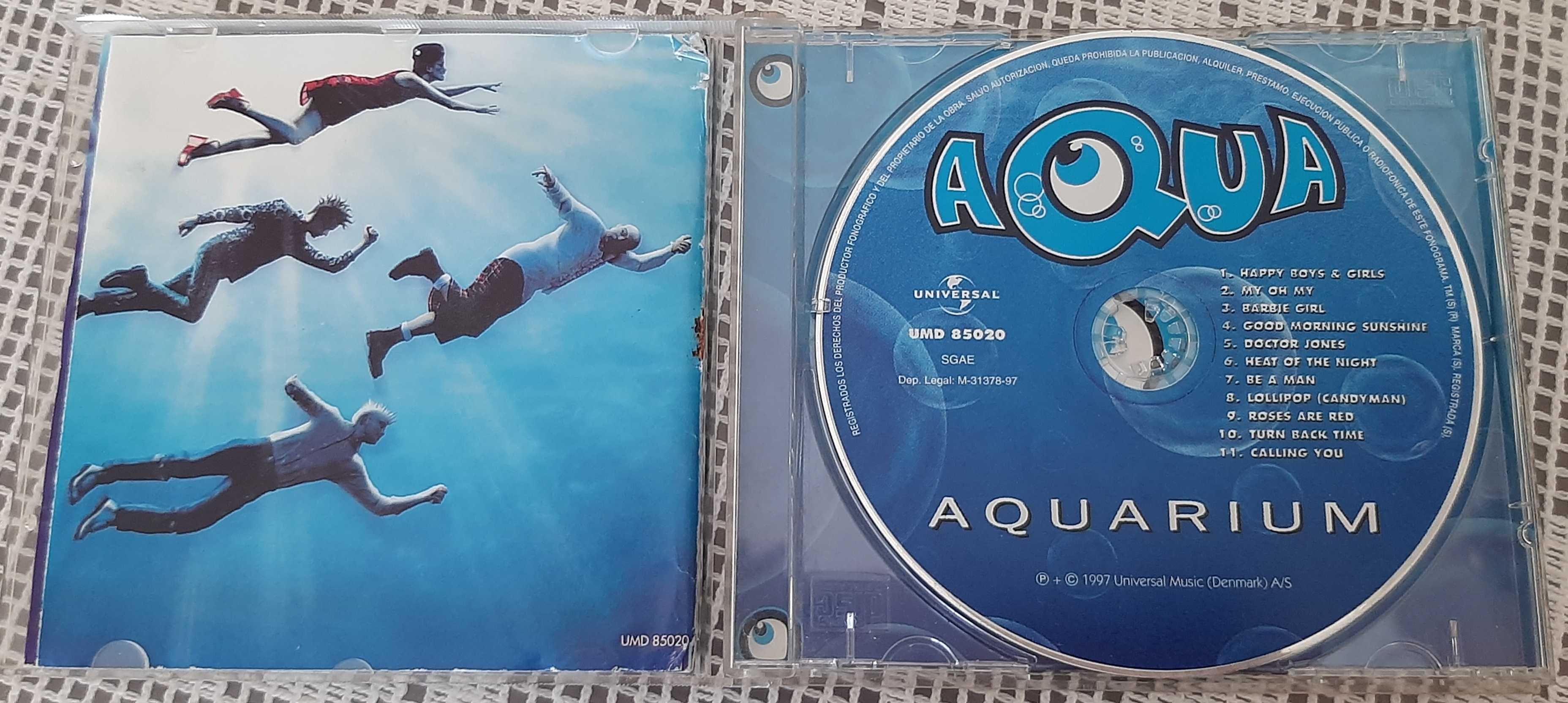 CD Aqua - Aquarium (Álbum de Estreia)