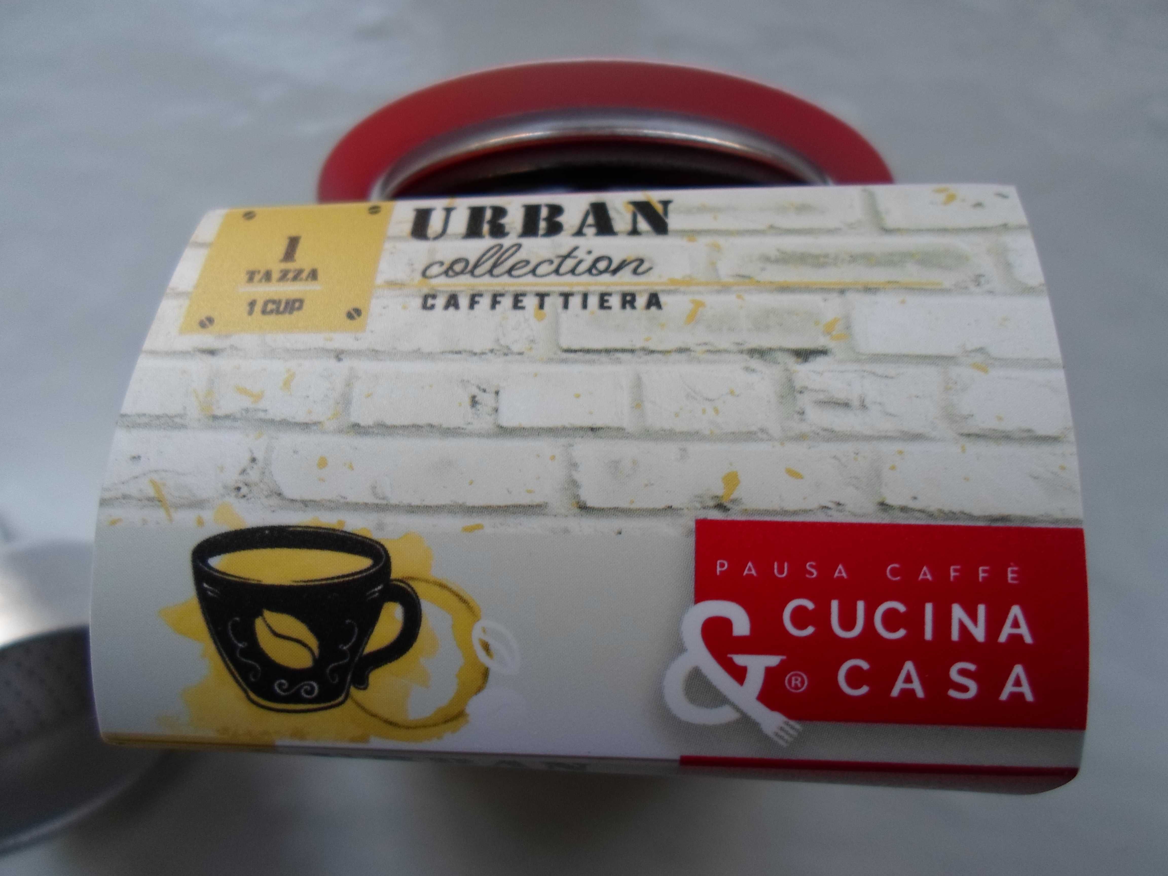Італійська гейзерна кавоварка.URBAN.Оригінал.