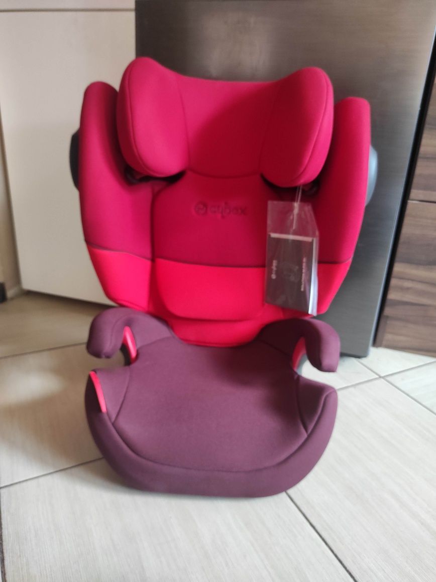 Nowy fotelik Cybex Solution M-fix SL ADAC,15-36,kg, ISOFIX