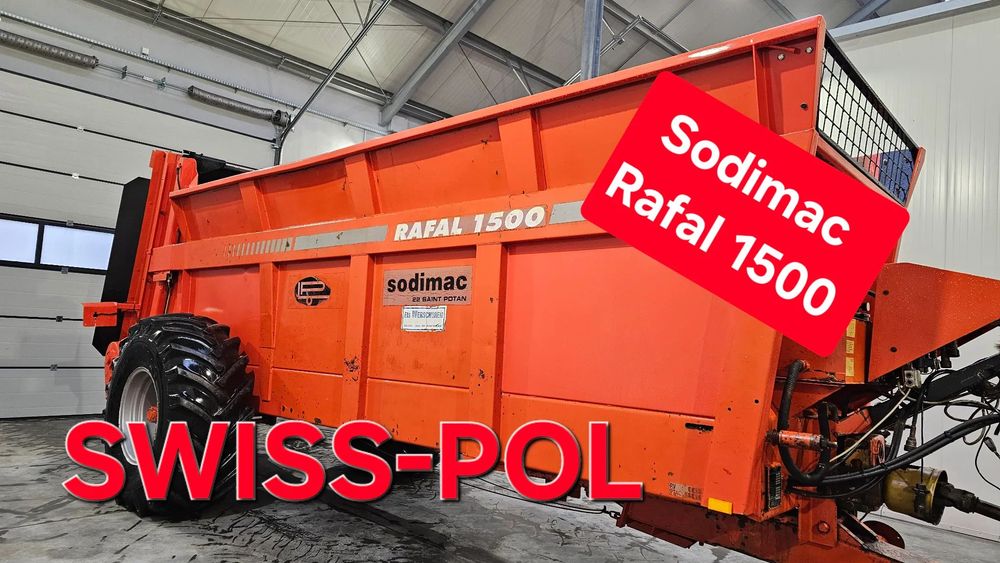 Sodimac Rafal 1500 Rozrzutnik Obornika Transport Rolland V2-160  Rafal 3300 Jeantil EVR  Rafal 1200 Jeantil EVR Rozrzutnik wapnaV2-130 V2-135 V2-14 V2-140