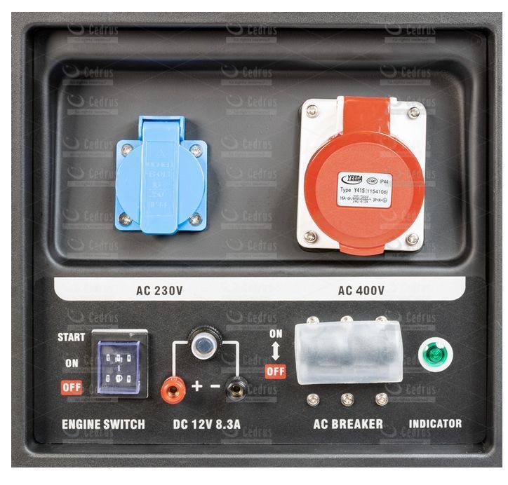 Agregat Prądotwórczy Loncin Lc6500D-As 7,5 KM 3-fazowy