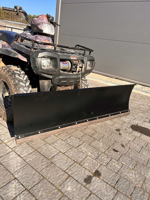 Pług do śniegu spych-do ciągnika na tył solidny  OBROTOWY  NOWY