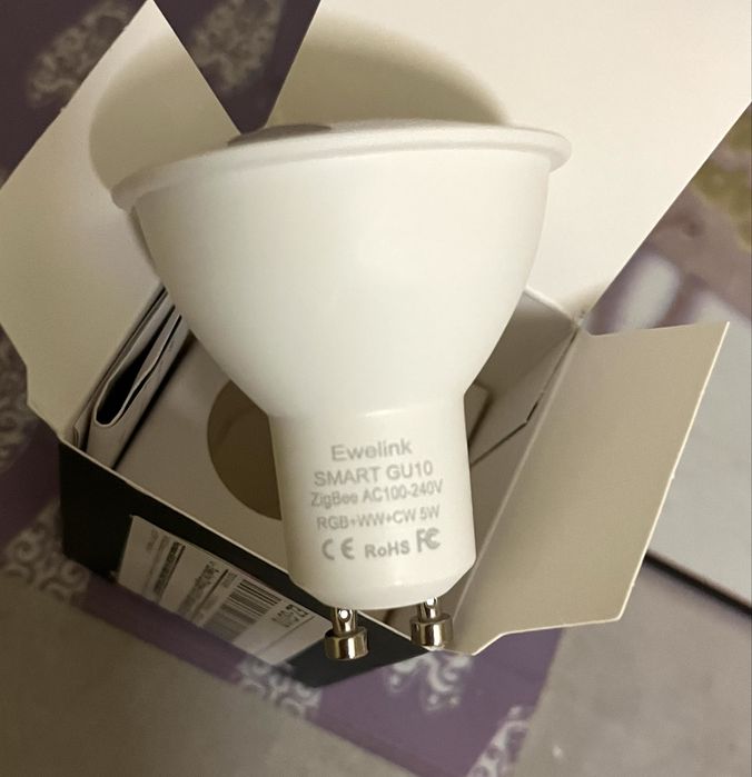 Лампа ewelink gu10 Zigbee