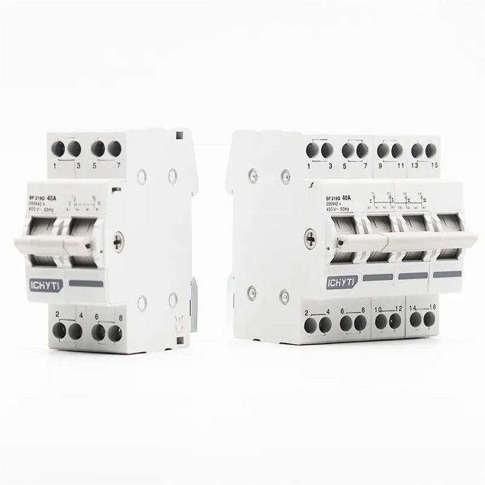 Переключатель 63А генератор-сеть, ввода, АВР, рубильник, TOMZN