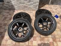 Vendo jantes Rota 17 pneus Advan