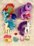 Kucyki figurki My Little Pony zest4 +akcesoria Rainbow Dash Rarity