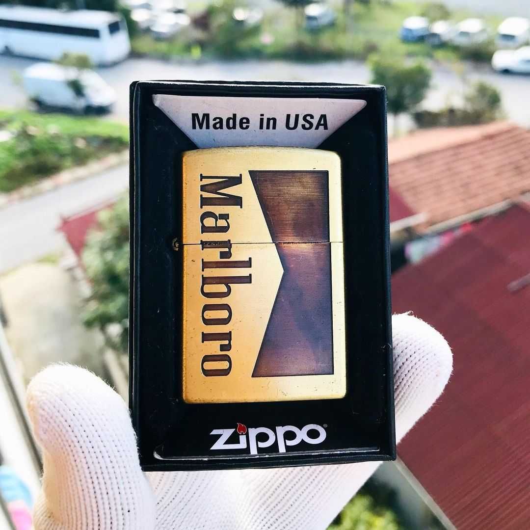 Запальничка Zippo Classic Gold бензинова нова в коробці