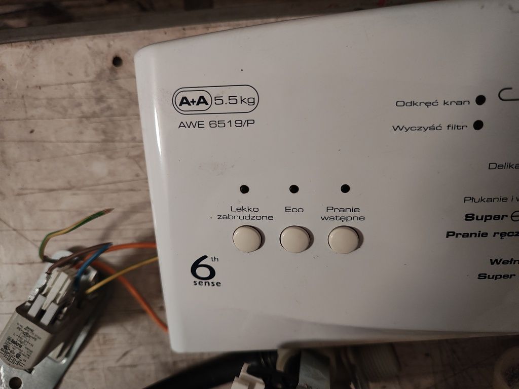 AWE 6519P Whirlpool: programator , silnik, pompa itd