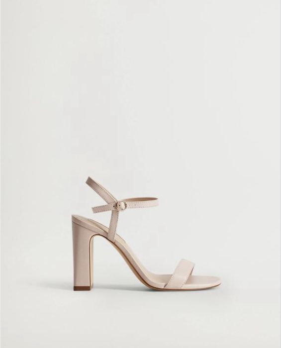 Босоніжки mango шкіра