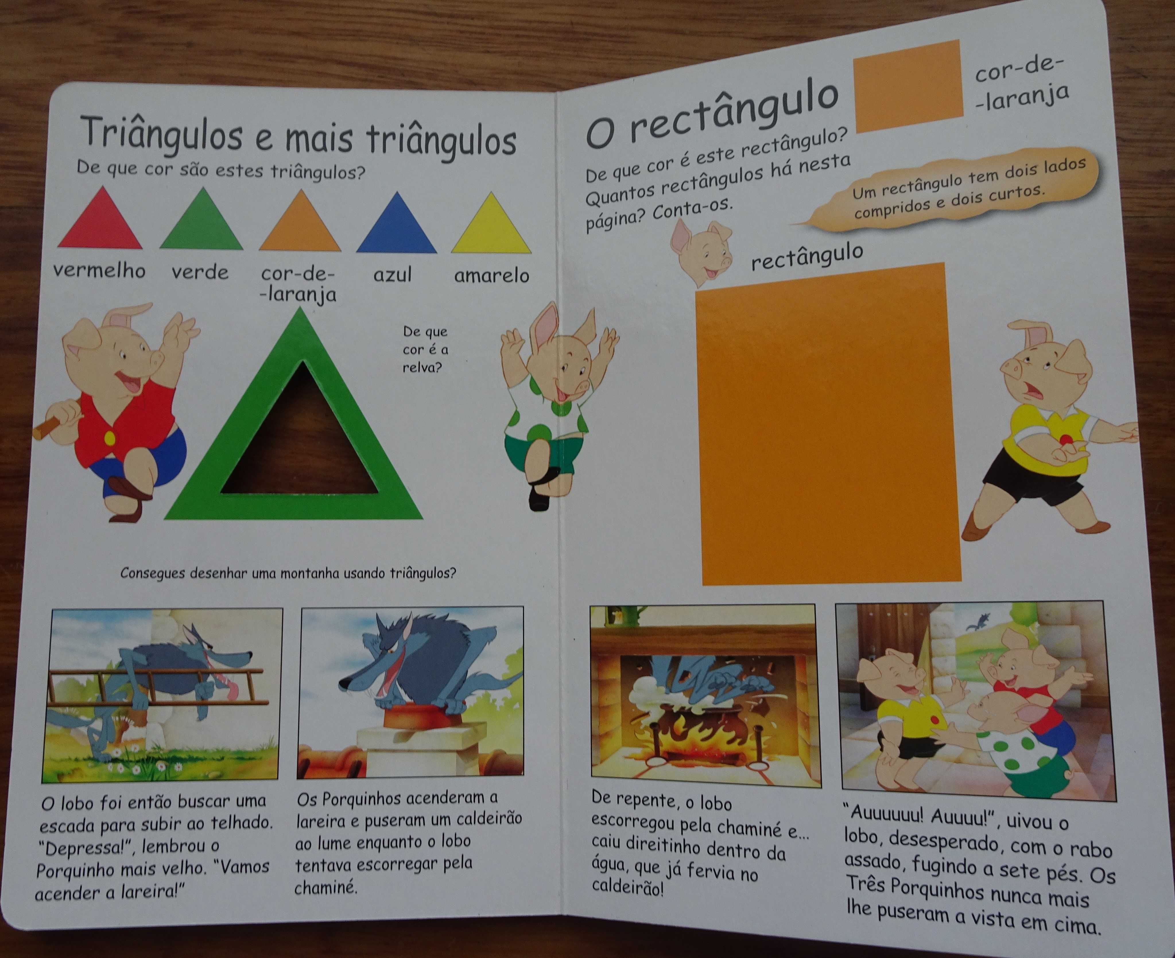 Descobrindo As Formas e As Cores Com Os Três Porquinhos