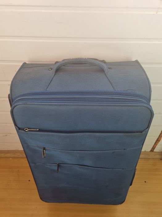 ТОРГ Чемодан Tourist 120л 4 колеса большой под ремонт